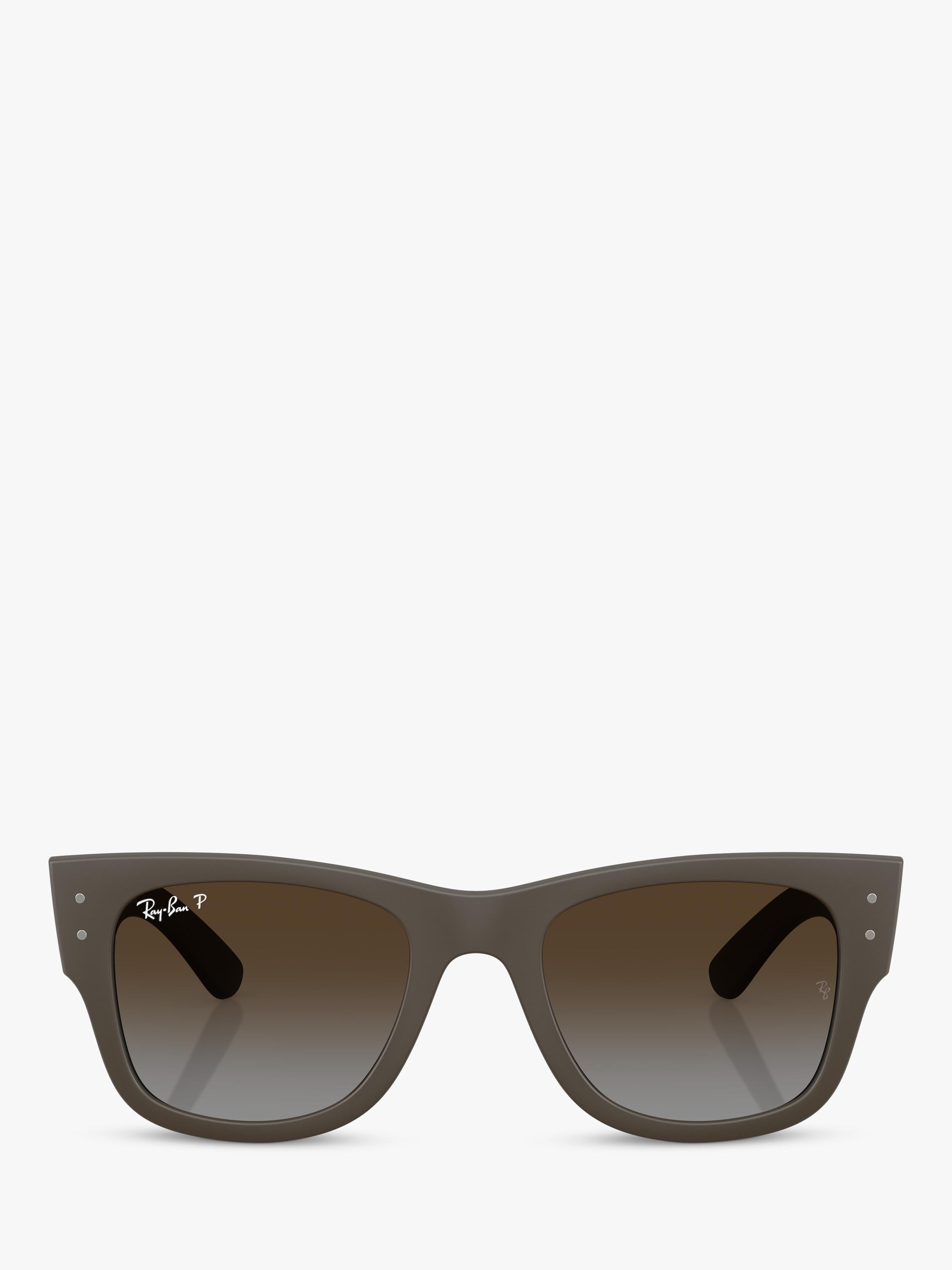 Ray-Ban square sunglasses in brown, UK version