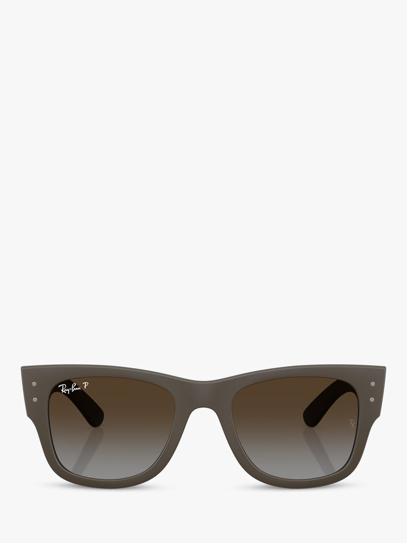 Ray-Ban square sunglasses in brown, UK version