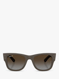 Ray-Ban square sunglasses in brown, UK version