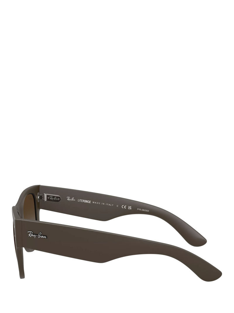 Ray-Ban square sunglasses in brown, UK version