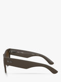 Ray-Ban square sunglasses in brown, UK version
