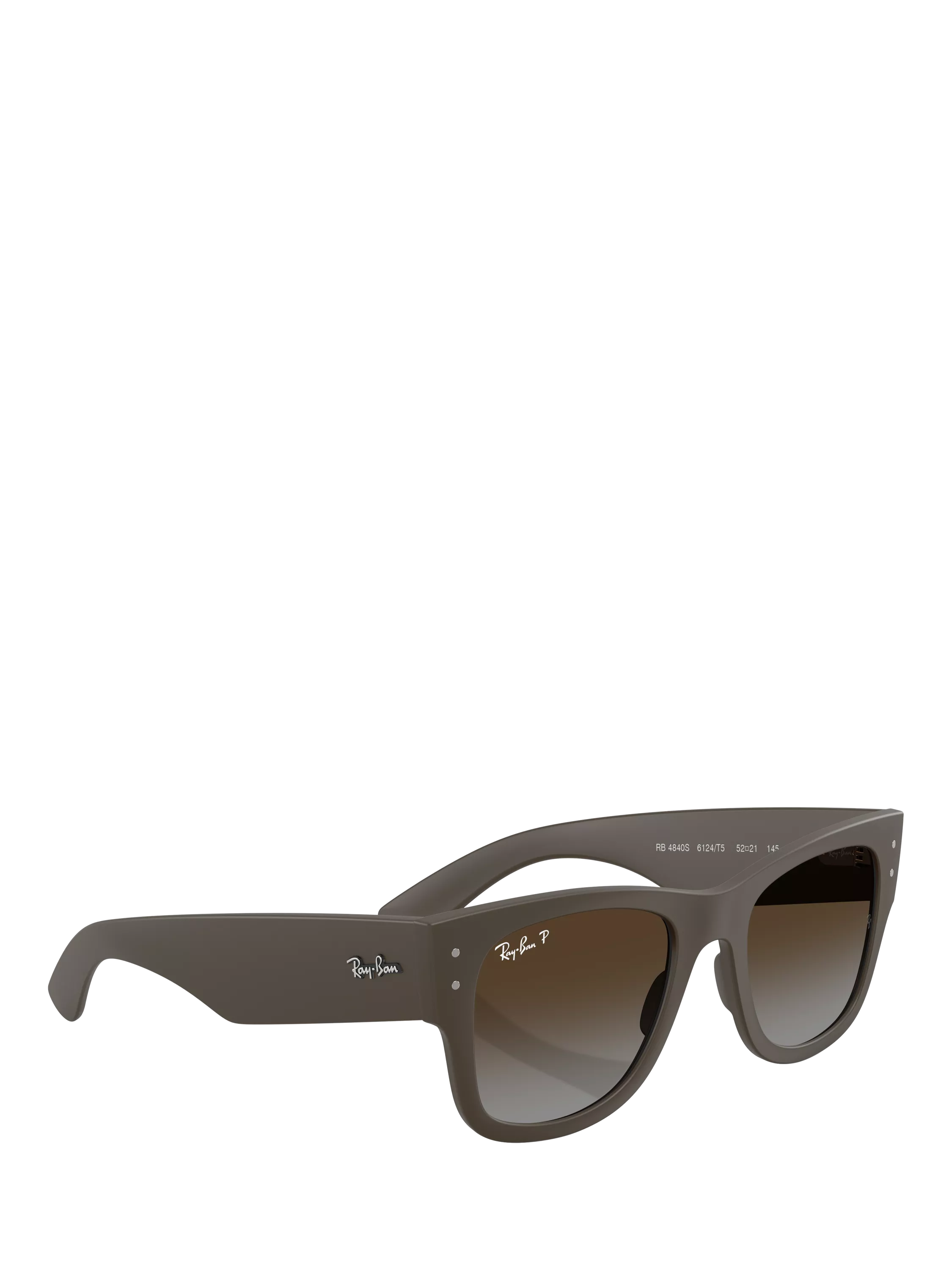 Ray-Ban square sunglasses in brown, UK version