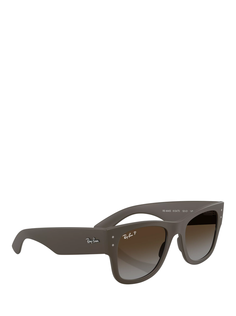 Ray-Ban square sunglasses in brown, UK version