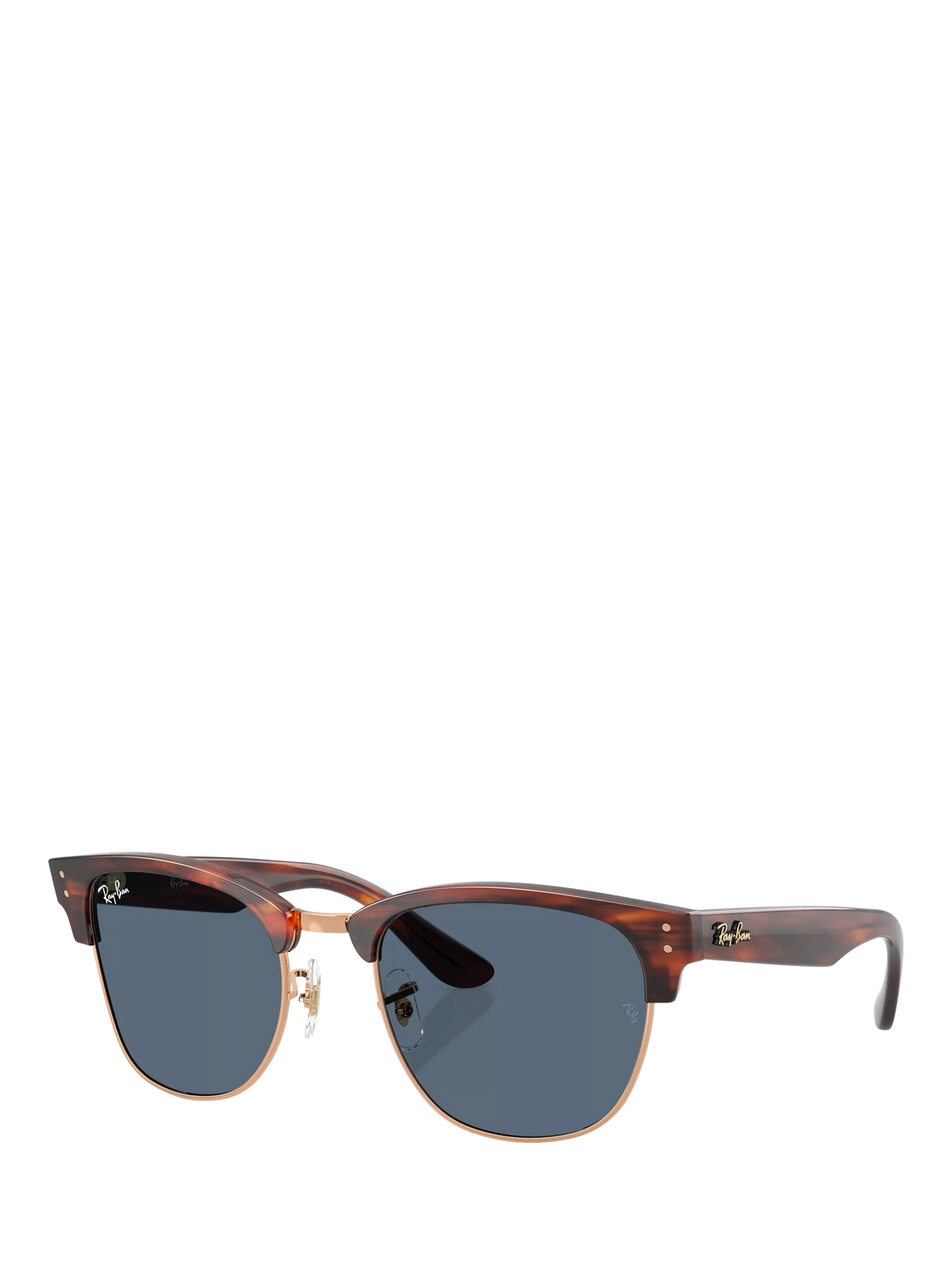 Ray-Ban square sunglasses in gold and brown - British product