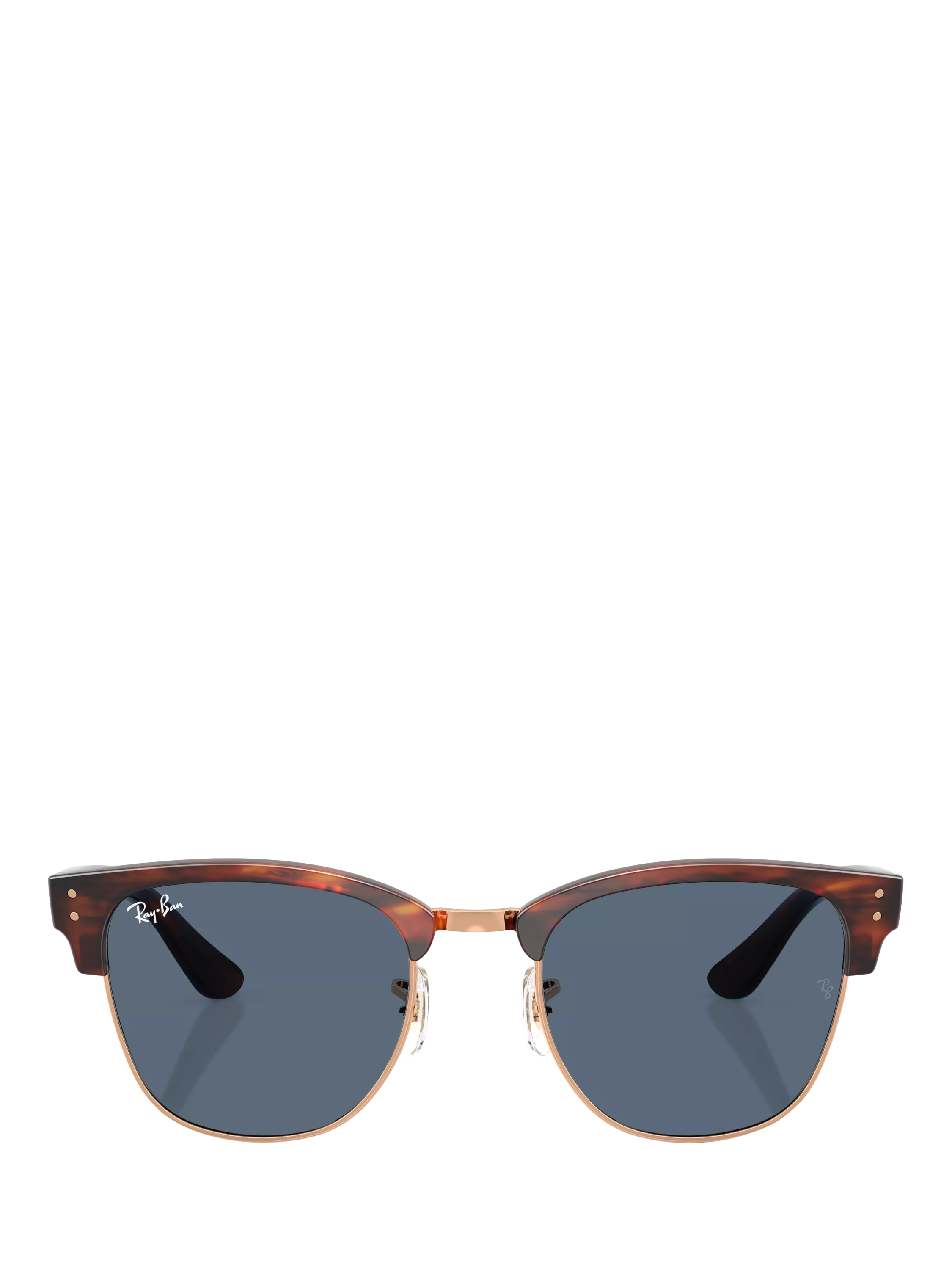 Ray-Ban square sunglasses in gold and brown - British product