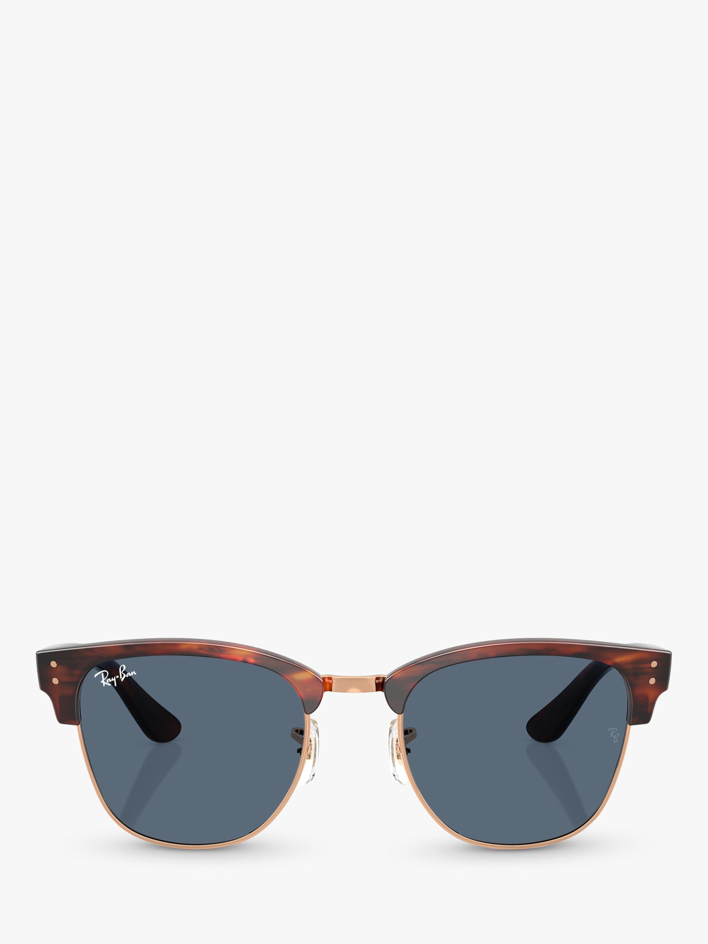 Ray-Ban square sunglasses in gold and brown - British product