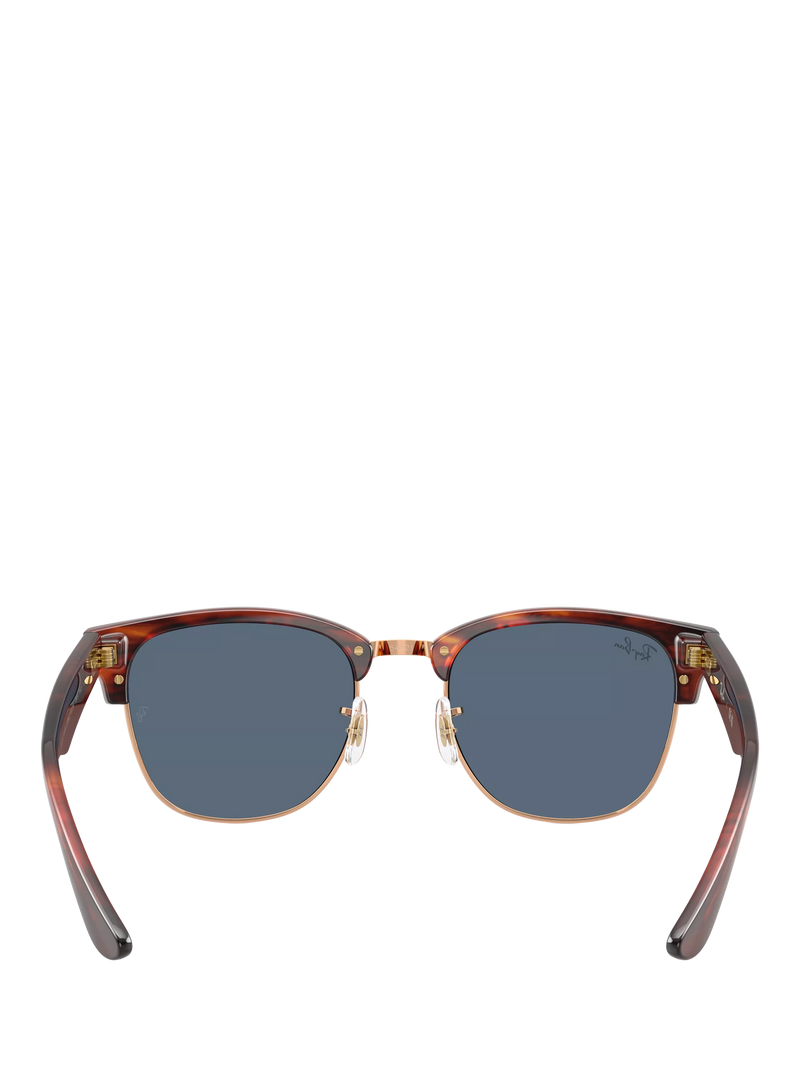 Ray-Ban square sunglasses in gold and brown - British product