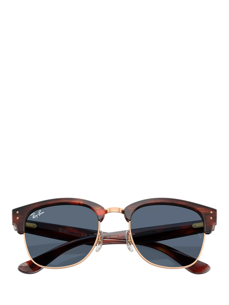 Ray-Ban square sunglasses in gold and brown - British product