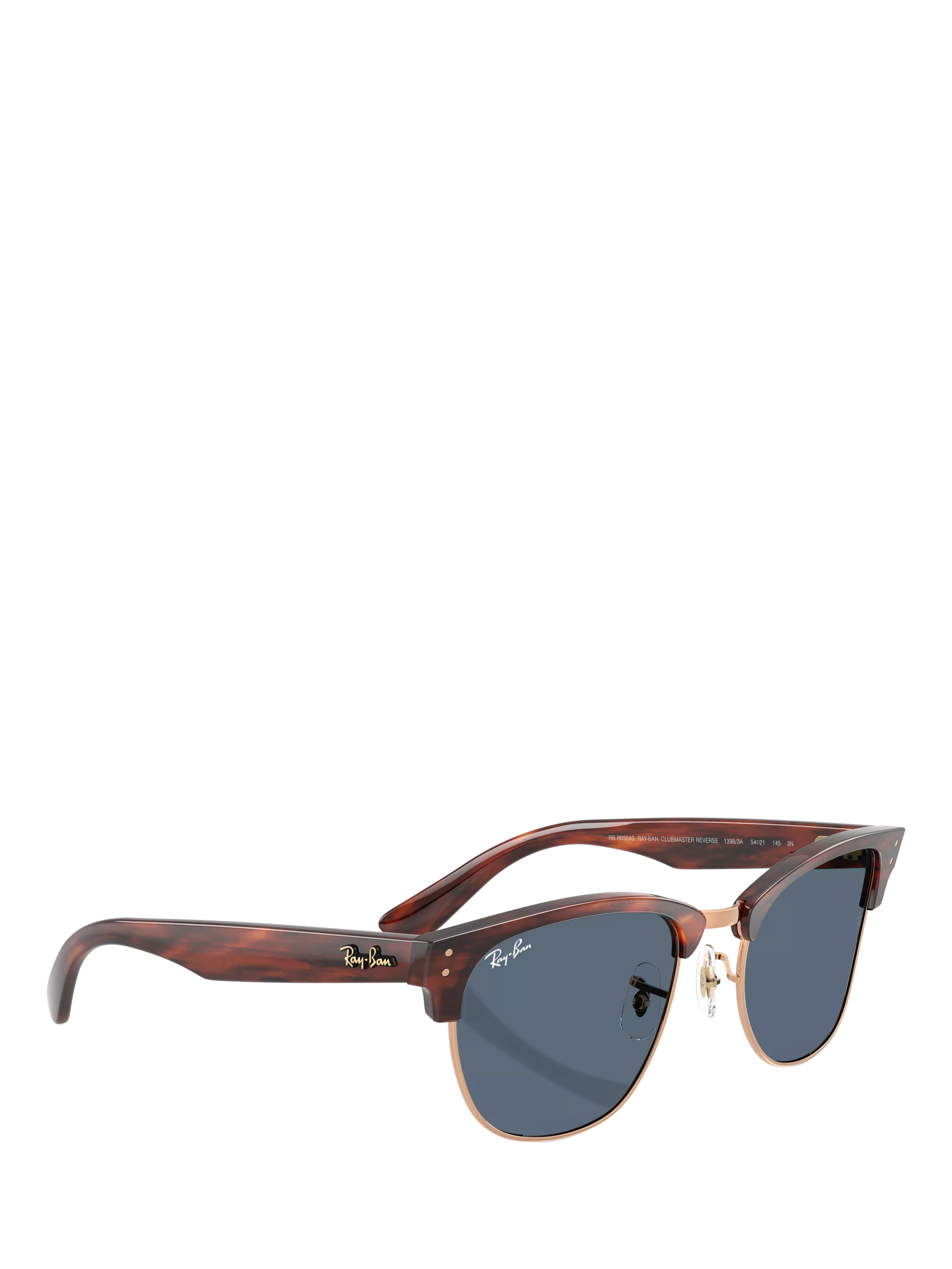 Ray-Ban square sunglasses in gold and brown - British product