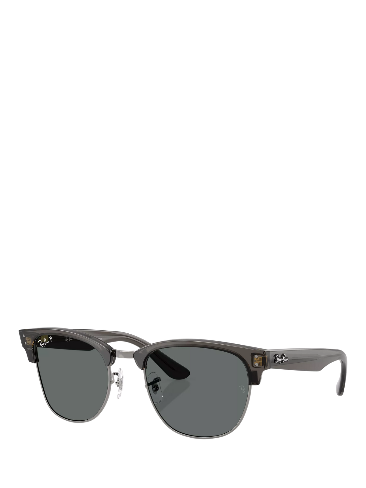 Ray-Ban square sunglasses gunmetal grey 54mm UK version