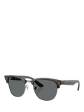 Ray-Ban square sunglasses gunmetal grey 54mm UK version