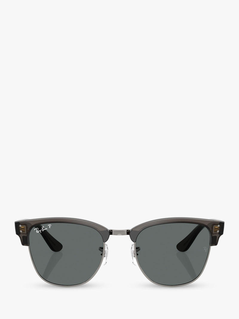 Ray-Ban square sunglasses gunmetal grey 54mm UK version