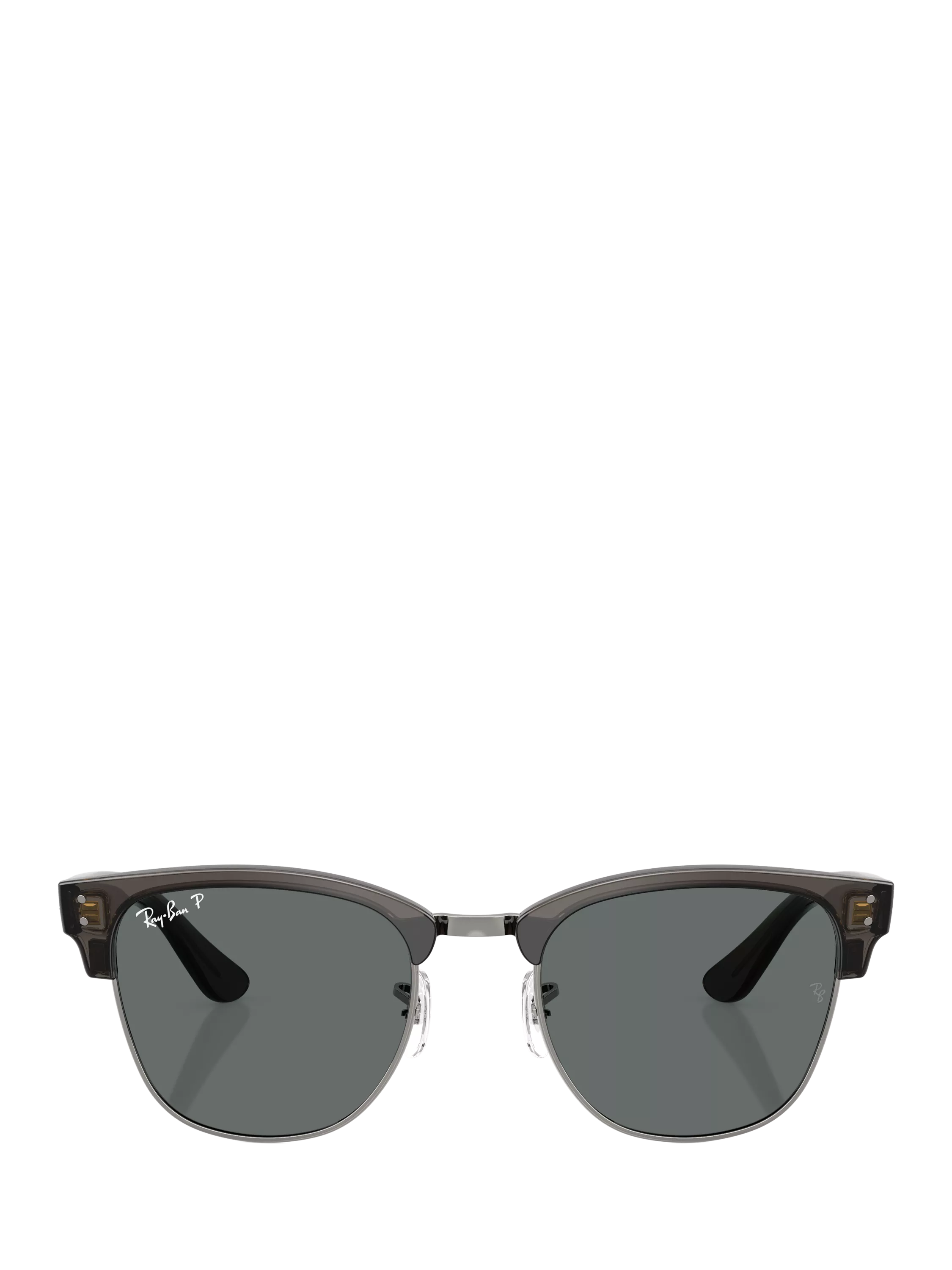 Ray-Ban square sunglasses gunmetal grey 54mm UK version