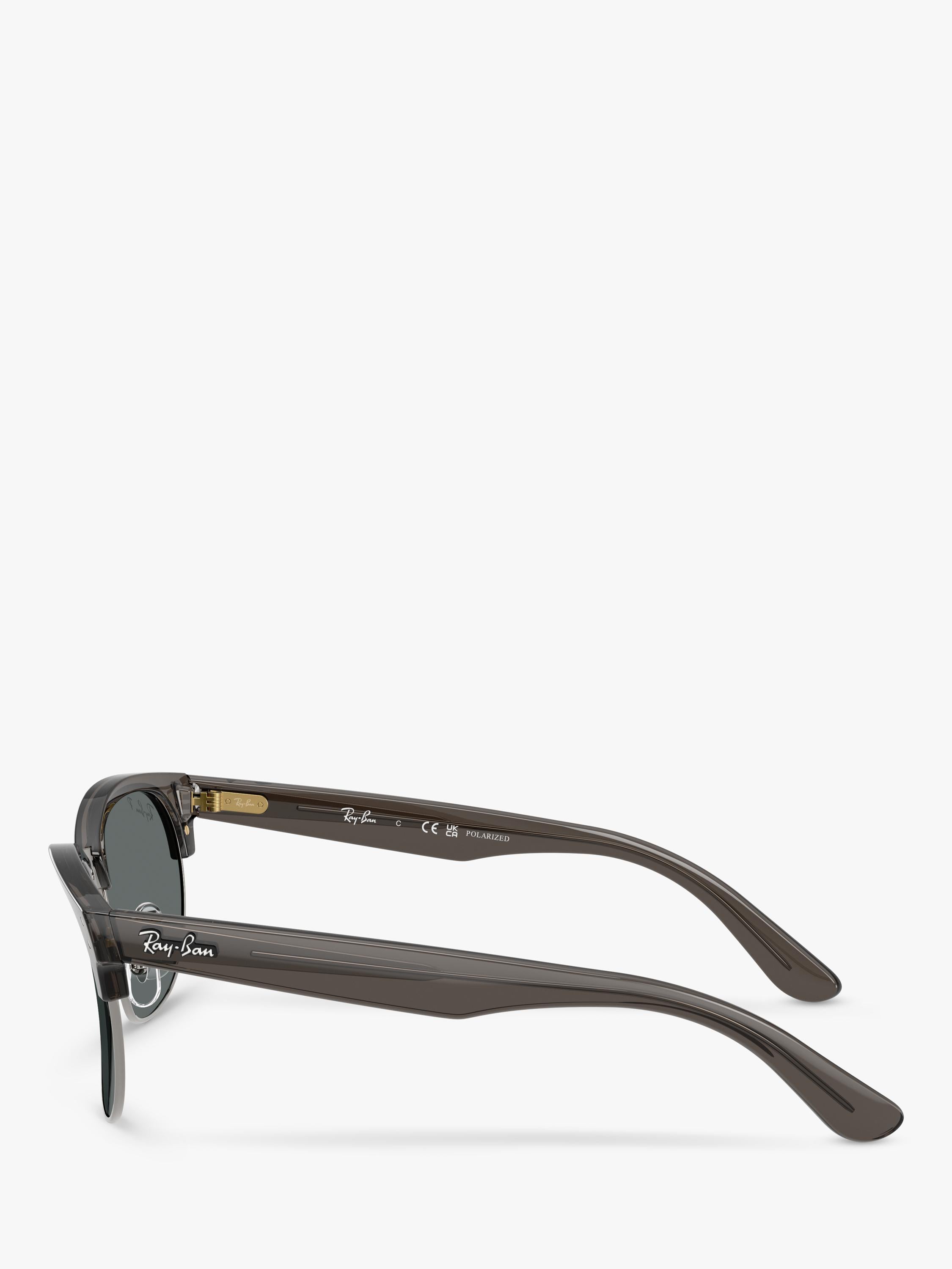 Ray-Ban square sunglasses gunmetal grey 54mm UK version