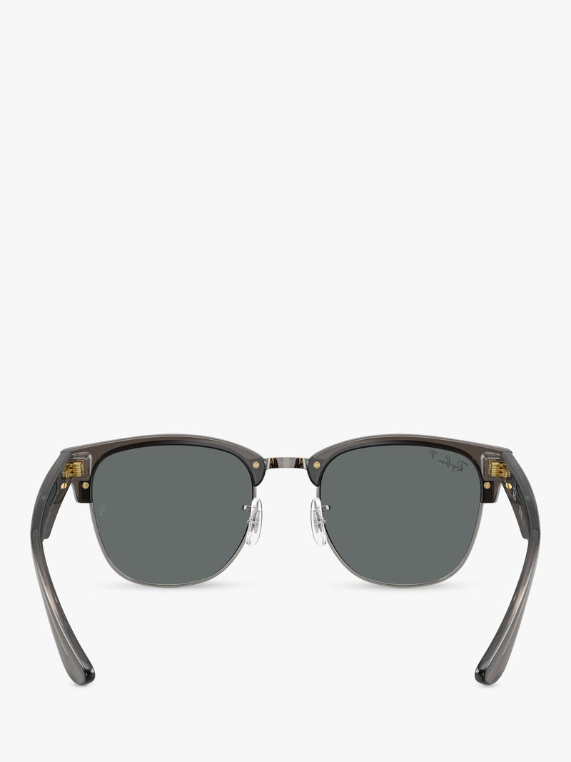 Ray-Ban square sunglasses gunmetal grey 54mm UK version