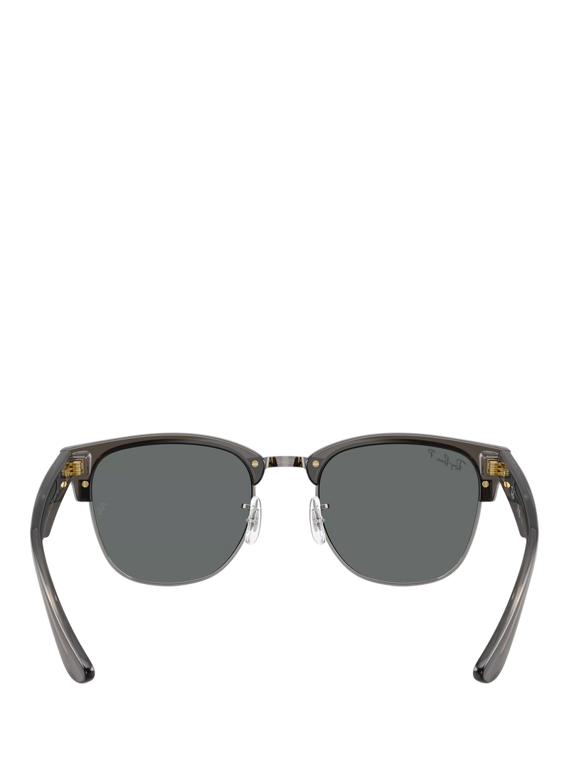 Ray-Ban square sunglasses gunmetal grey 54mm UK version