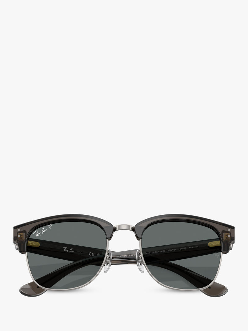 Ray-Ban square sunglasses gunmetal grey 54mm UK version