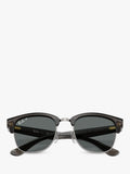 Ray-Ban square sunglasses gunmetal grey 54mm UK version