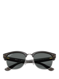 Ray-Ban square sunglasses gunmetal grey 54mm UK version