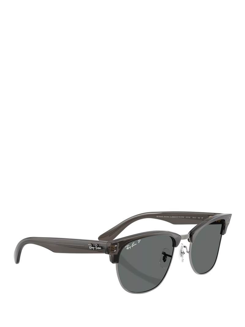 Ray-Ban square sunglasses gunmetal grey 54mm UK version