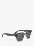 Ray-Ban square sunglasses gunmetal grey 54mm UK version