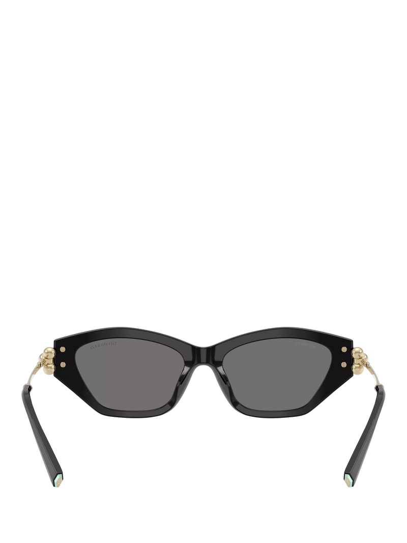 Tiffany & Co women's cat's eye sunglasses black grey - British product