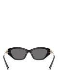 Tiffany & Co women's cat's eye sunglasses black grey - British product