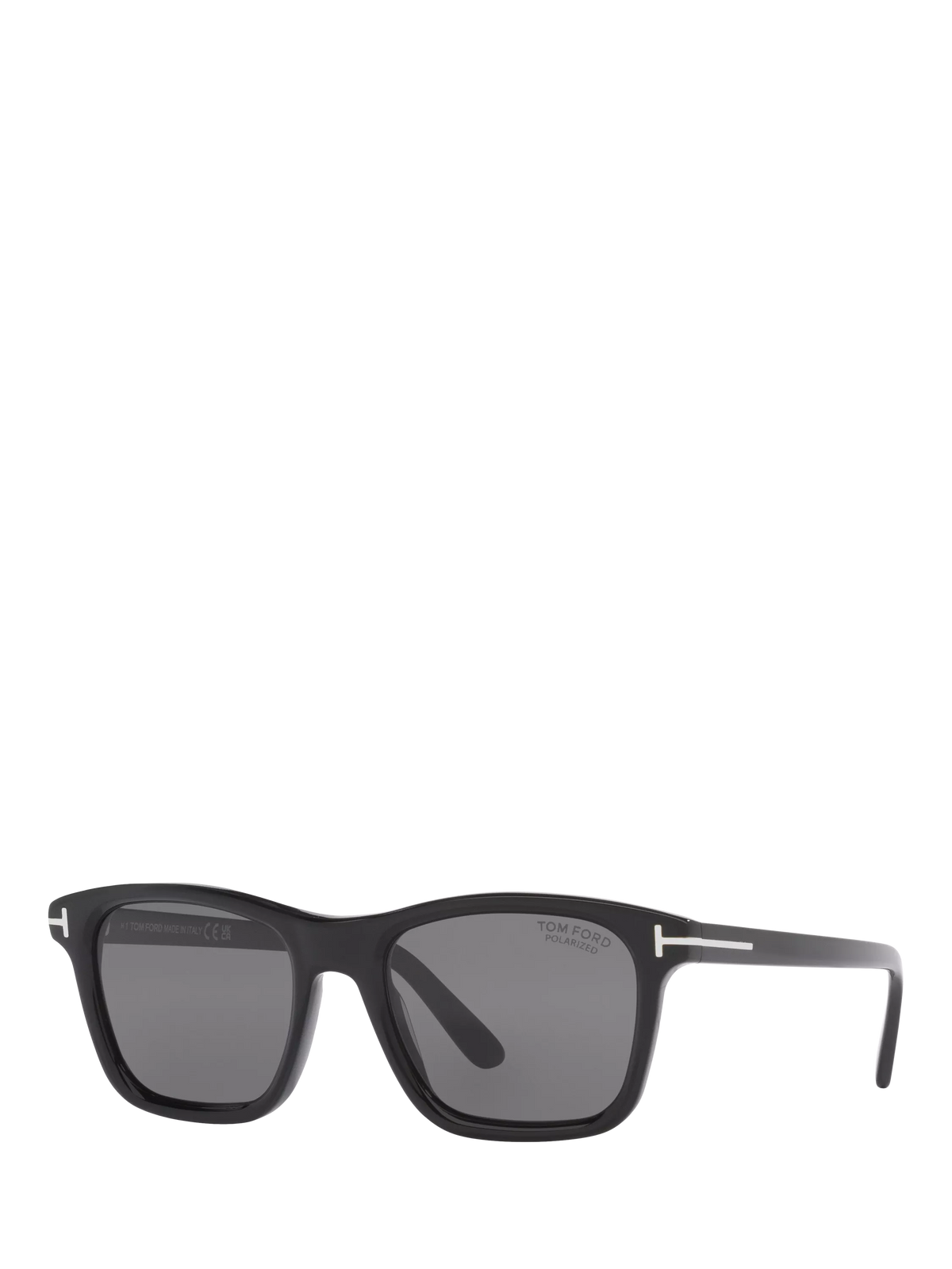TOM FORD square sunglasses black frame grey lenses, imported from the UK