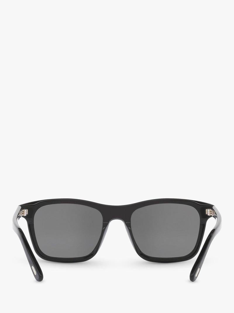 TOM FORD square sunglasses black frame grey lenses, imported from the UK