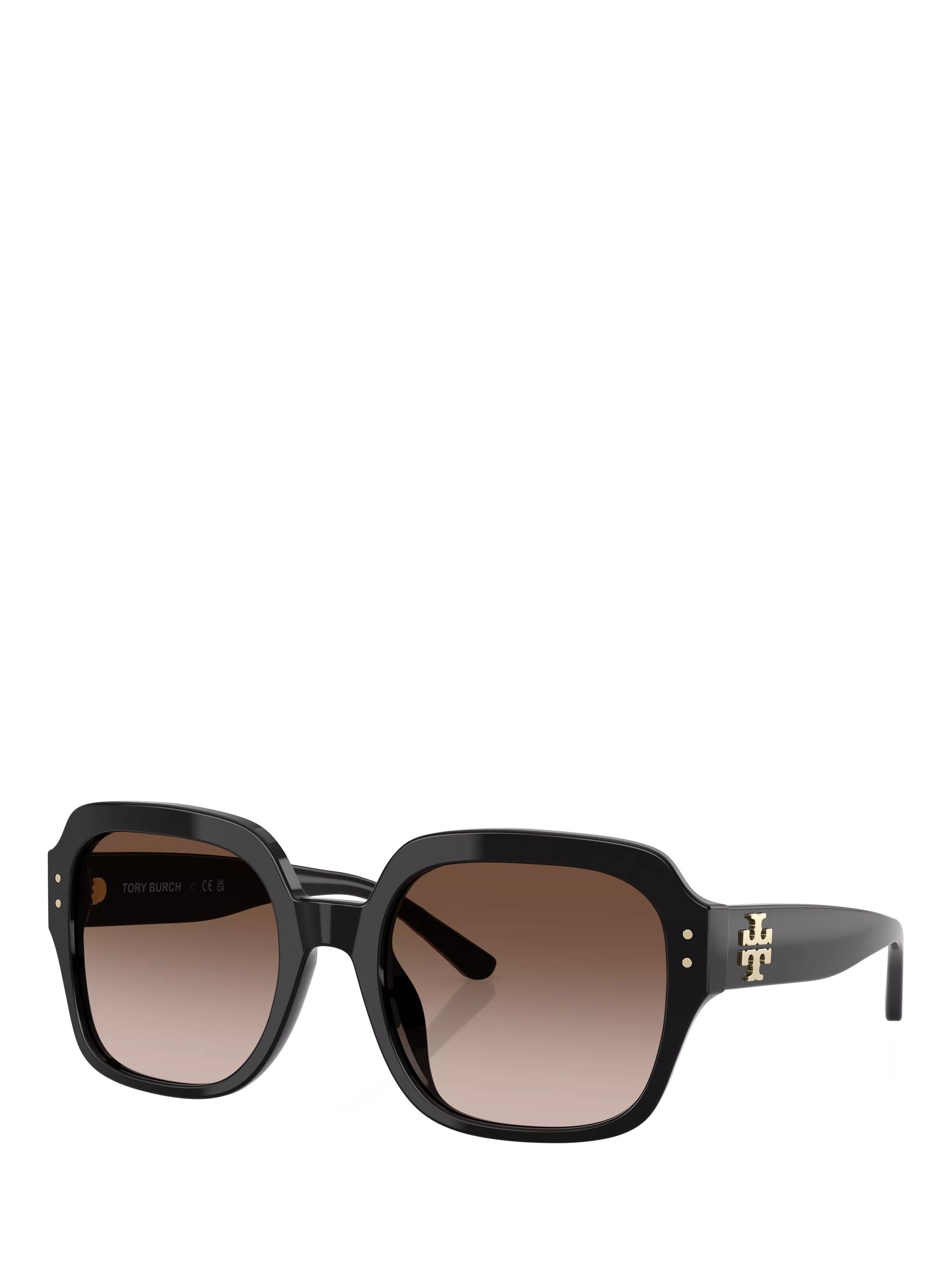Tory Burch square sunglasses black 56mm, UK version