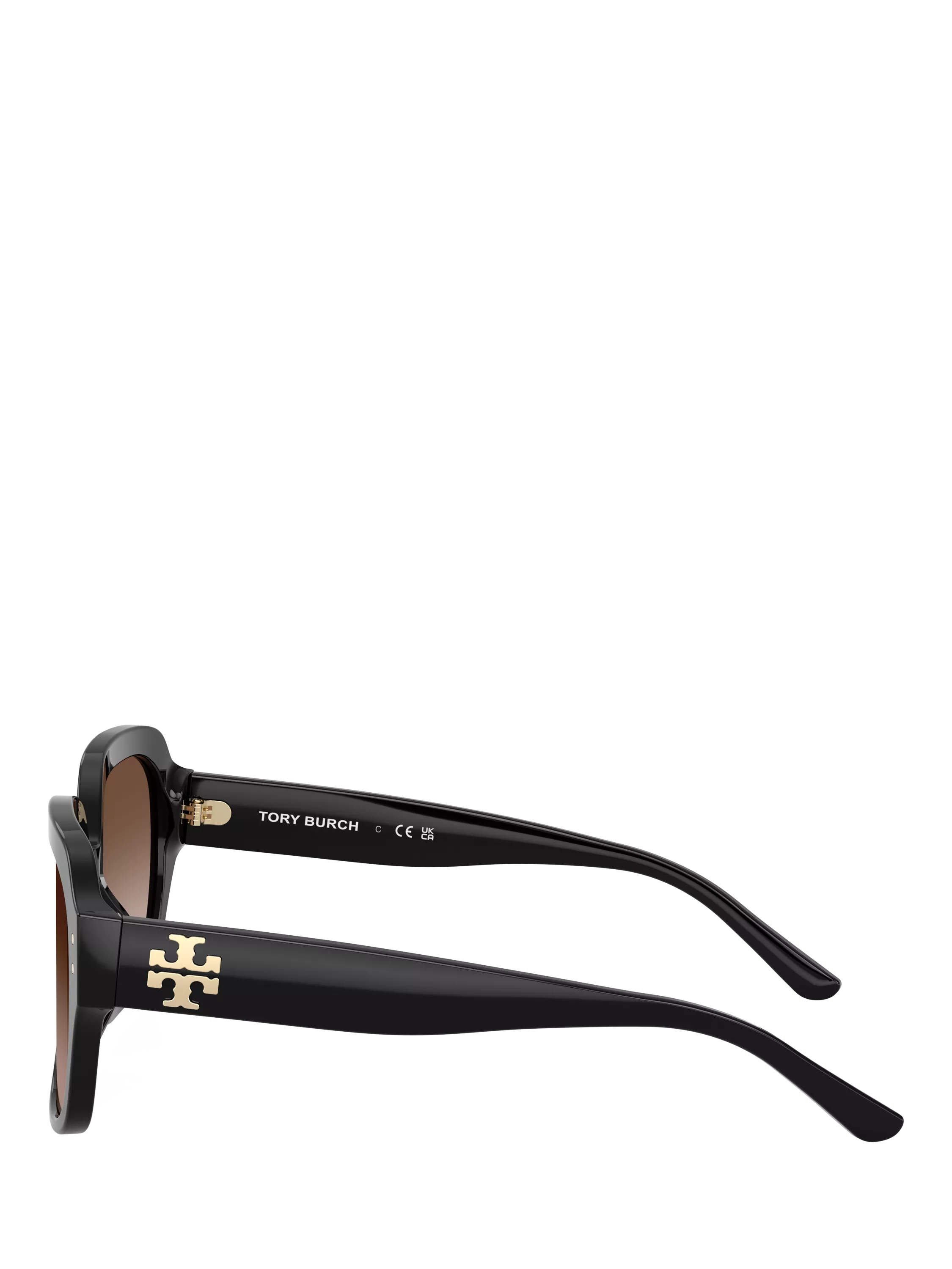 Tory Burch square sunglasses black 56mm, UK version