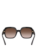 Tory Burch square sunglasses black 56mm, UK version