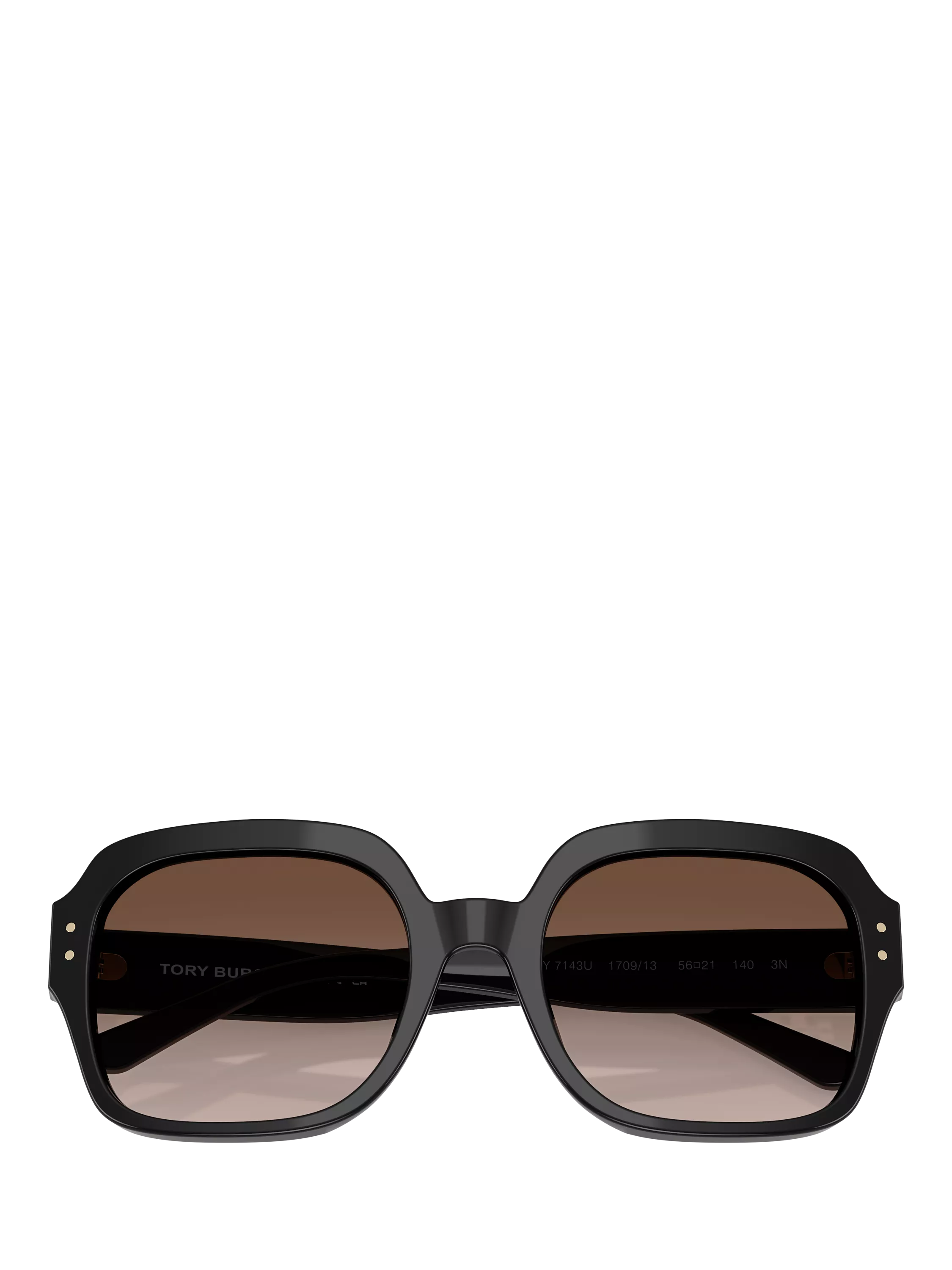 Tory Burch square sunglasses black 56mm, UK version