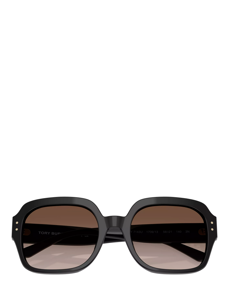 Tory Burch square sunglasses black 56mm, UK version