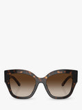 Tory Burch women's butterfly sunglasses in Havana (British brand)