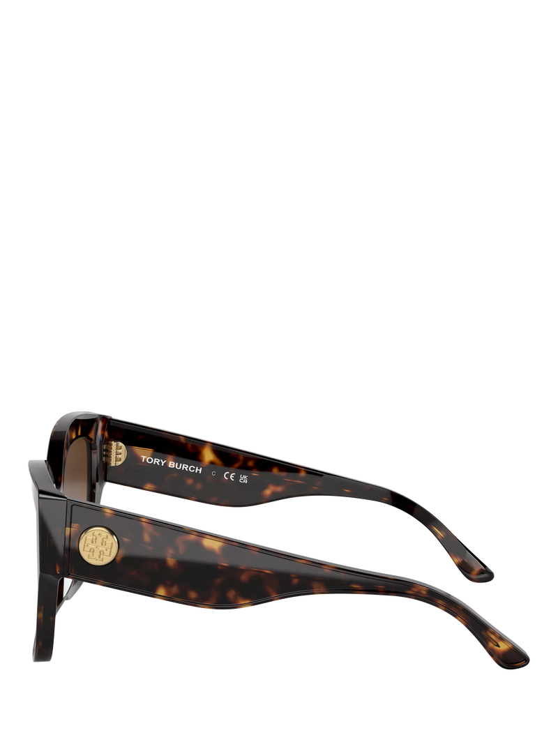 Tory Burch women's butterfly sunglasses in Havana (British brand)