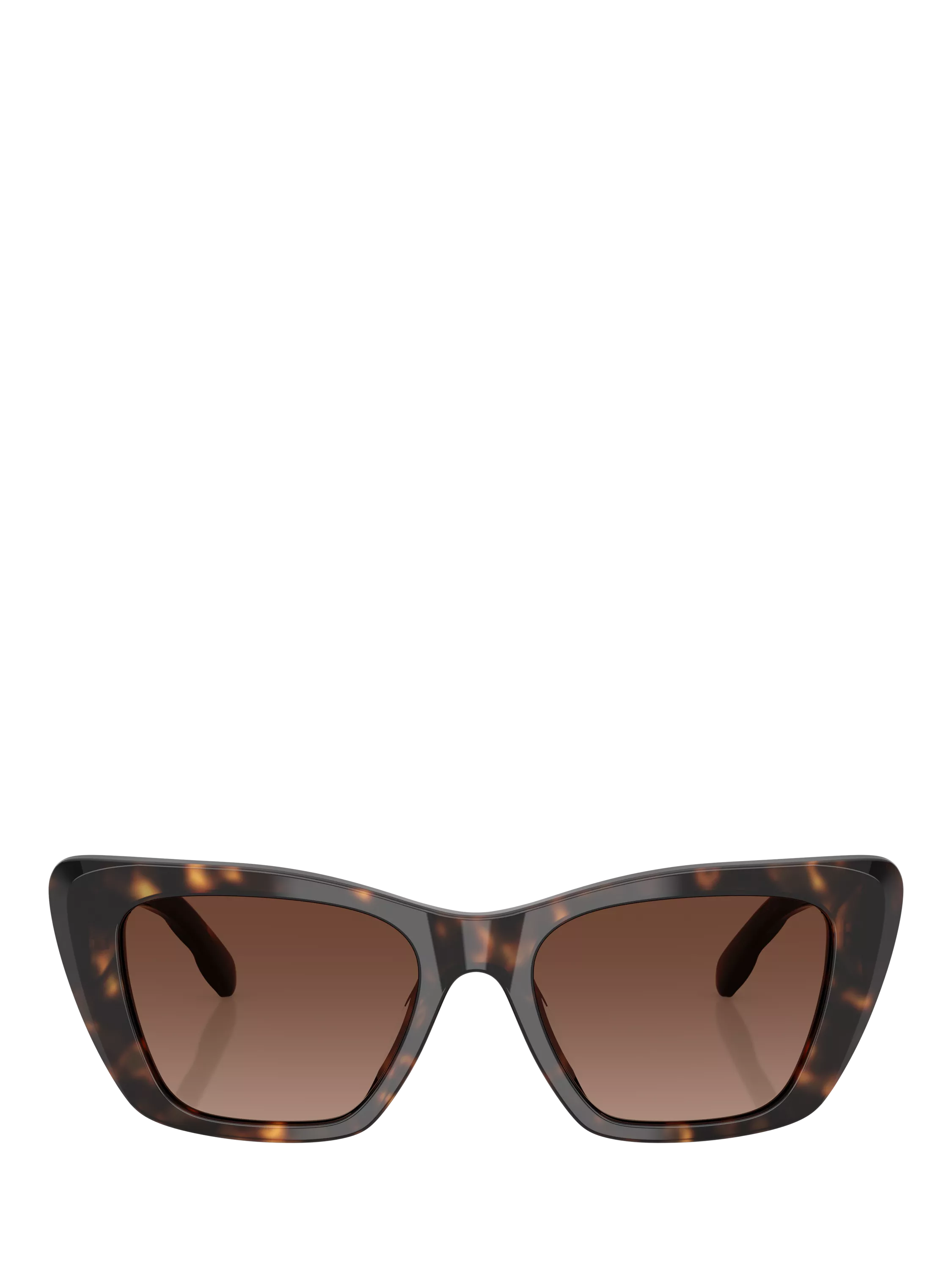 Tory Burch polarised cat eye sunglasses in Havana brown (British brand)
