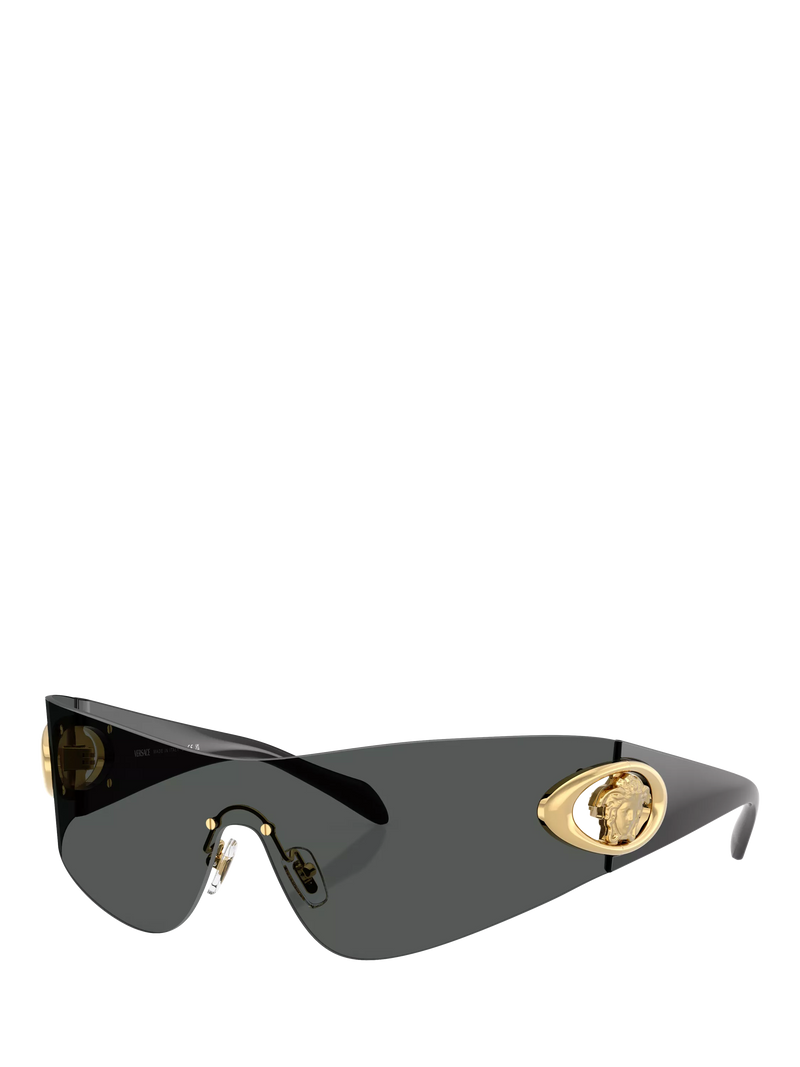 Versace VE2280 irregular sunglasses dark grey, UK version