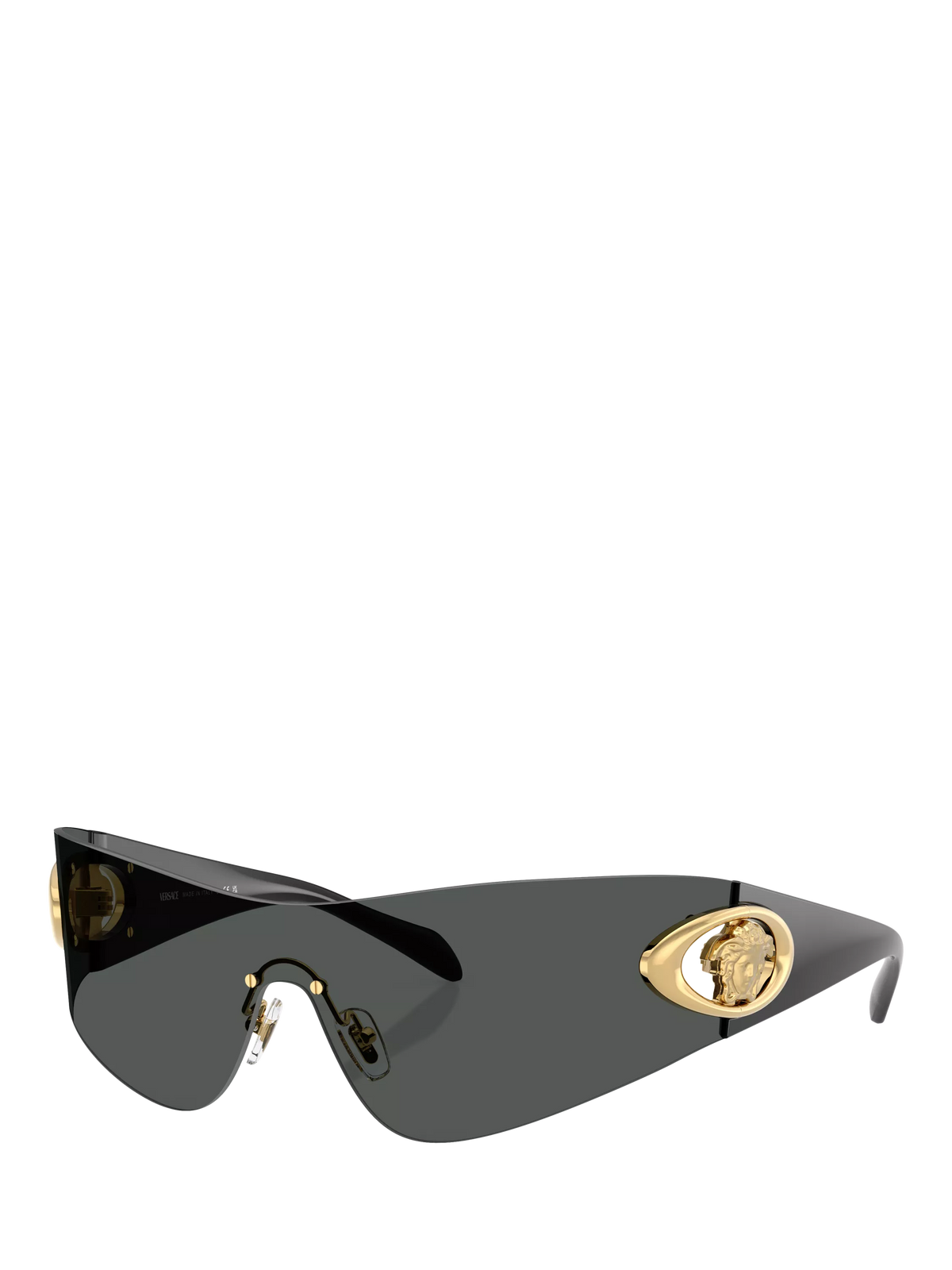 Versace VE2280 irregular sunglasses dark grey, UK version