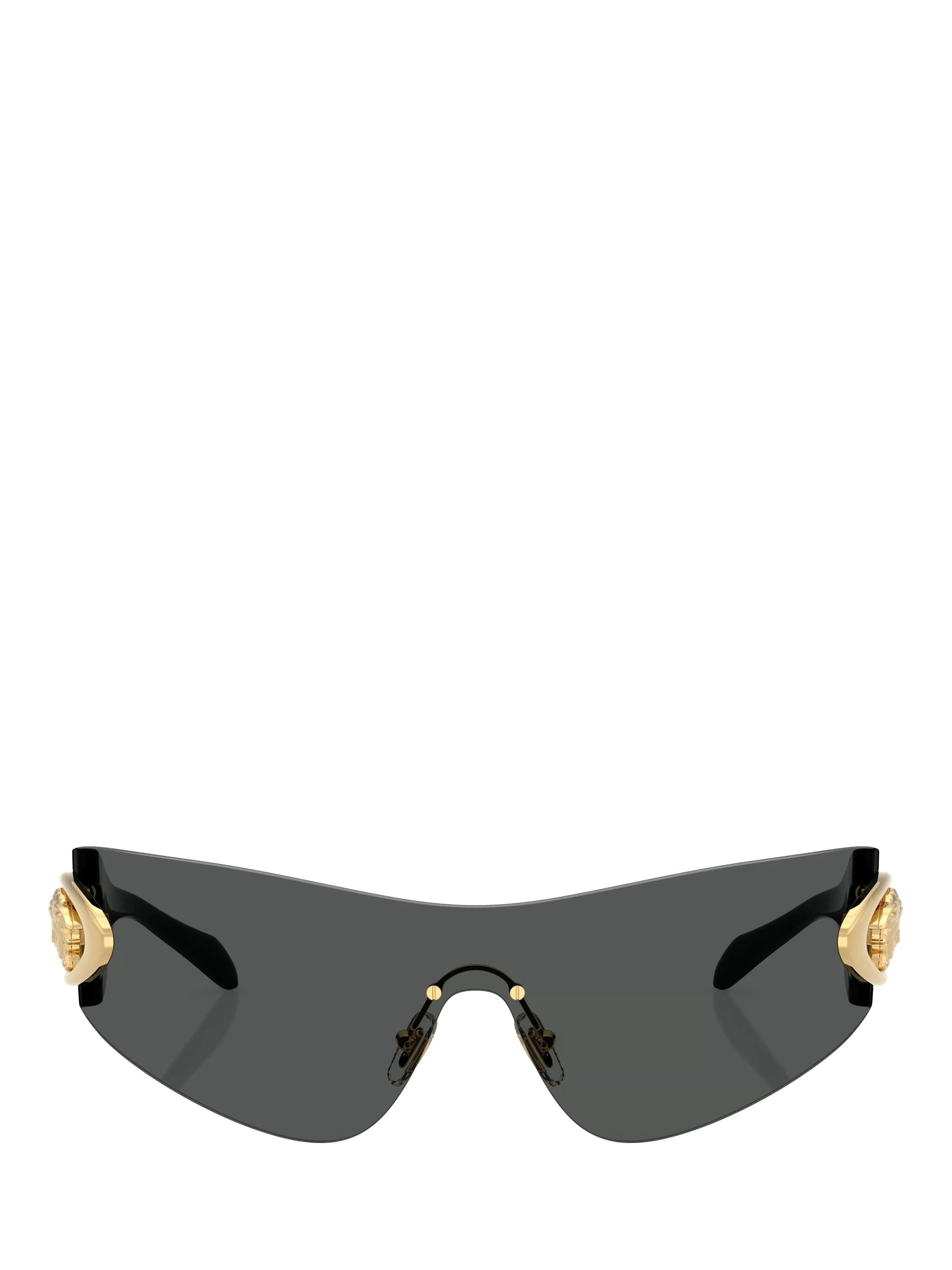 Versace VE2280 irregular sunglasses dark grey, UK version