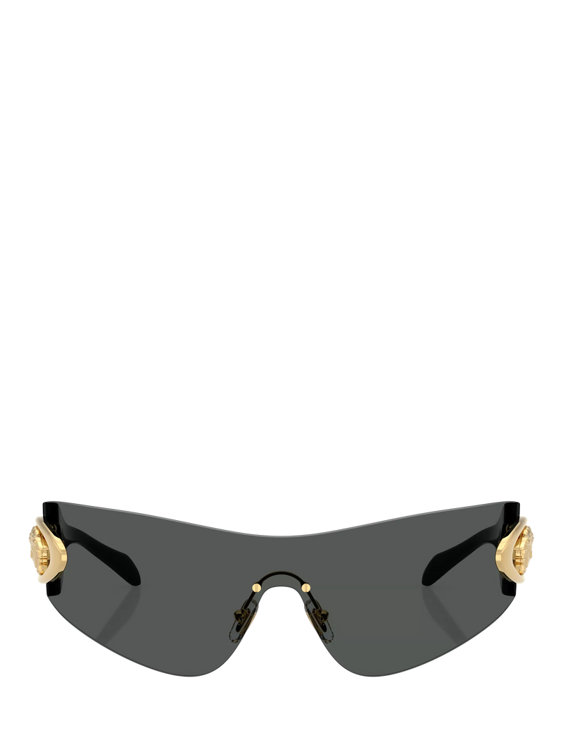 Versace VE2280 irregular sunglasses dark grey, UK version