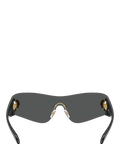 Versace VE2280 irregular sunglasses dark grey, UK version