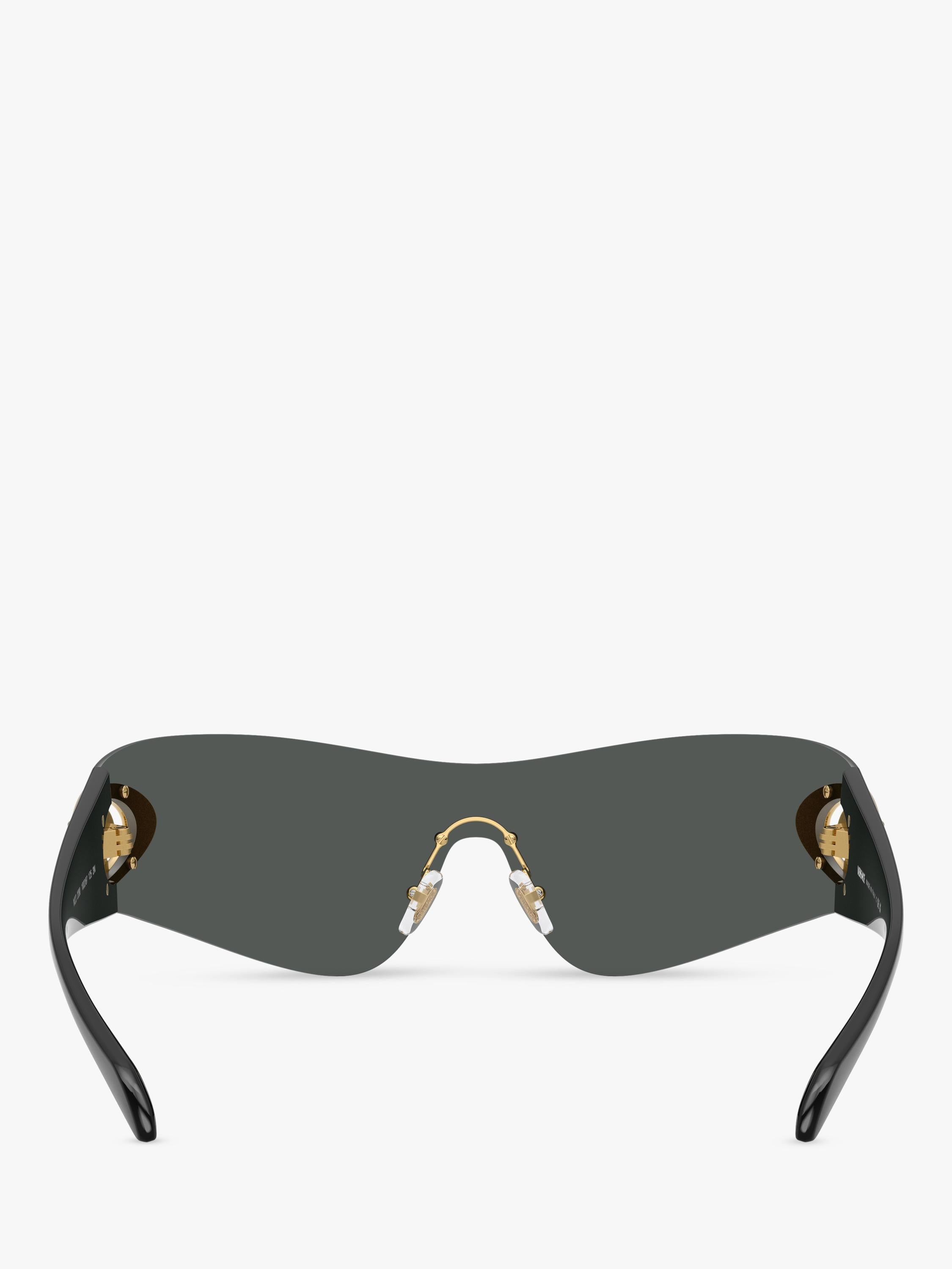 Versace VE2280 irregular sunglasses dark grey, UK version