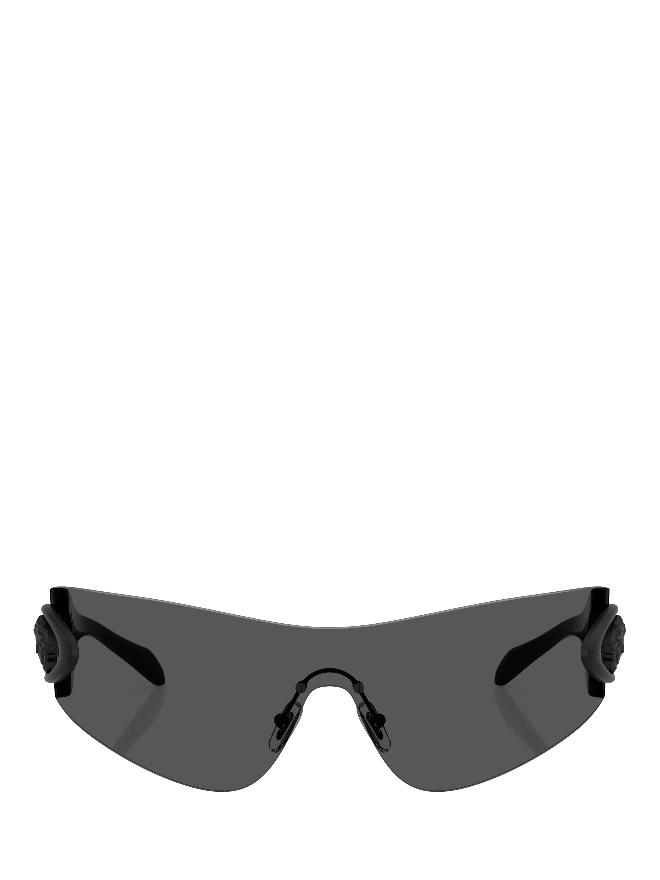 Versace Eclipse Wrap sunglasses dark grey 42mm - British product