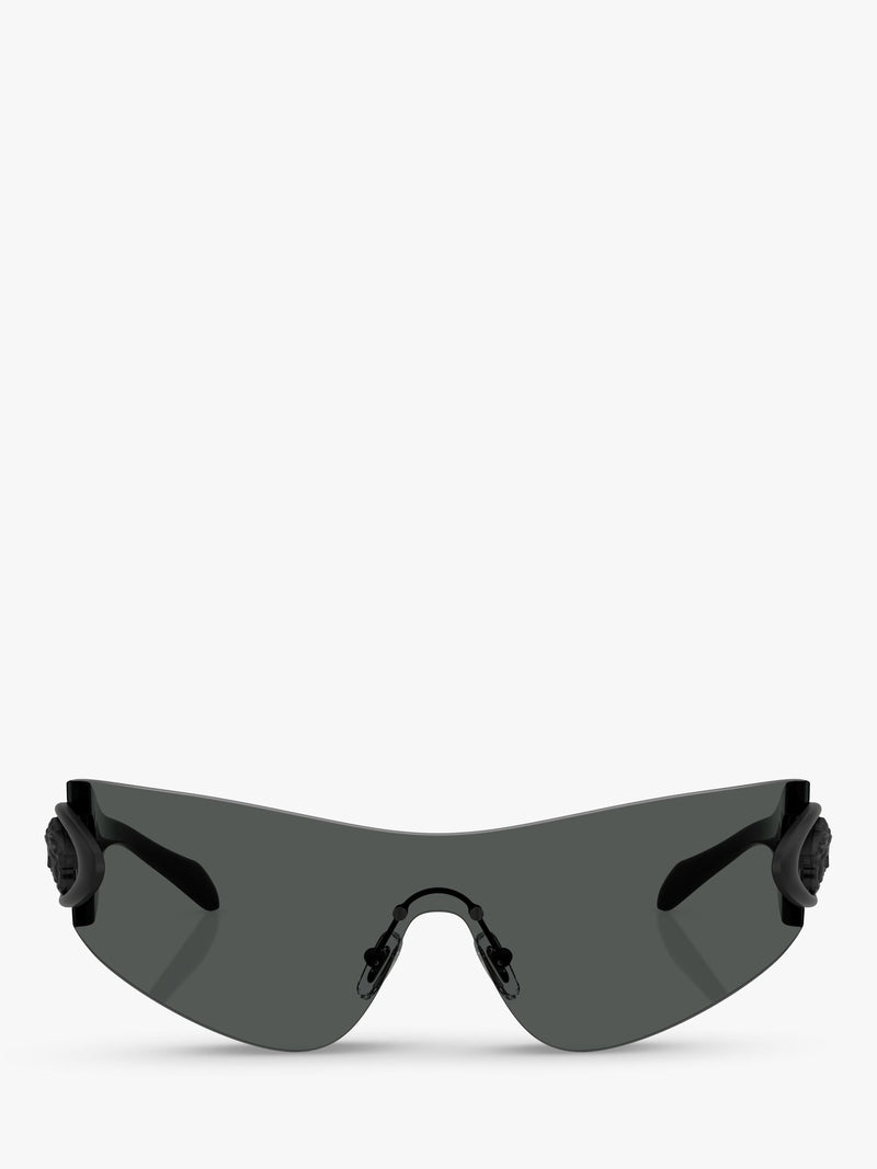 Versace Eclipse Wrap sunglasses dark grey 42mm - British product