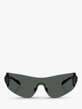 Versace Eclipse Wrap sunglasses dark grey 42mm - British product