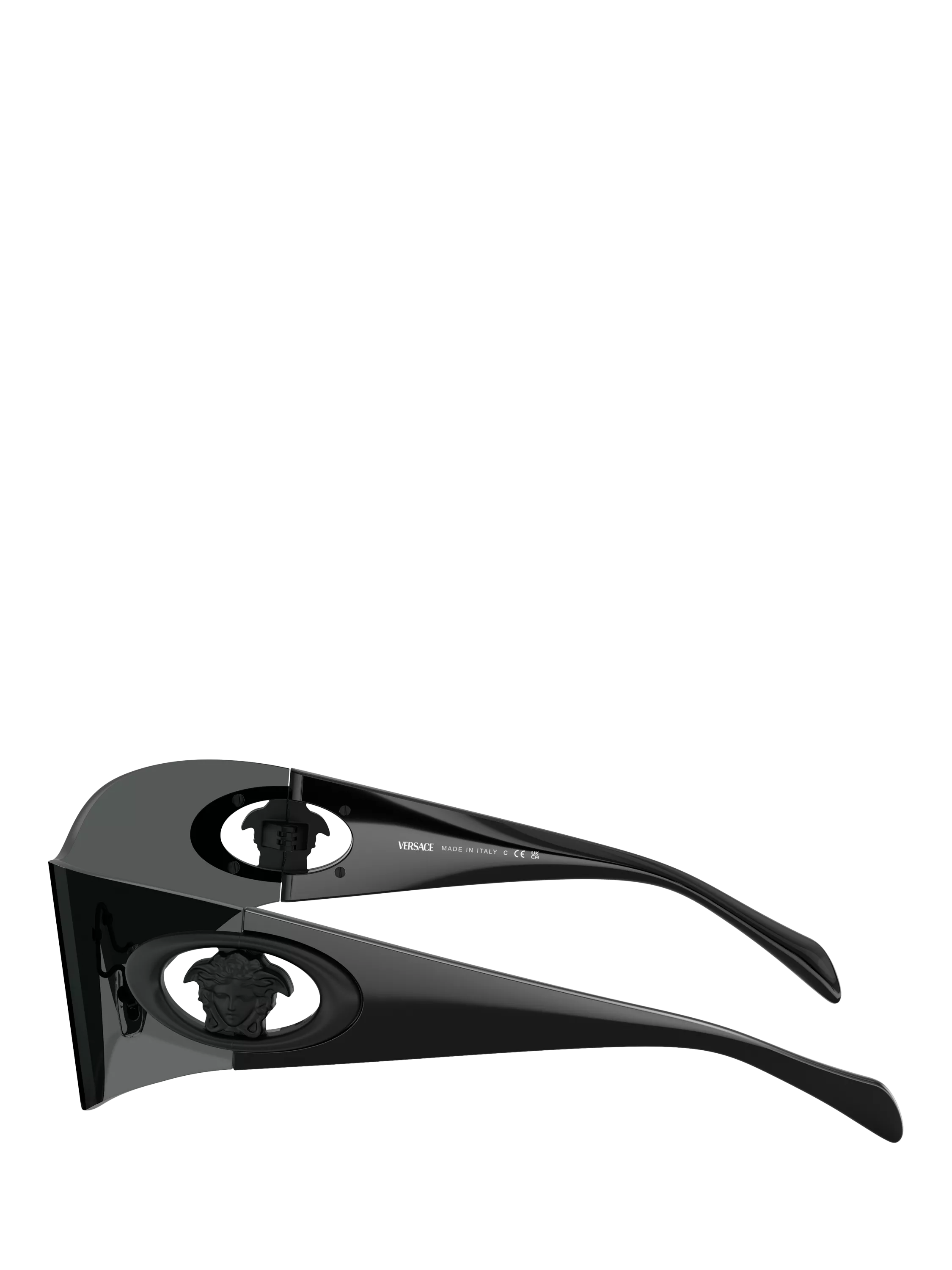 Versace Eclipse Wrap sunglasses dark grey 42mm - British product