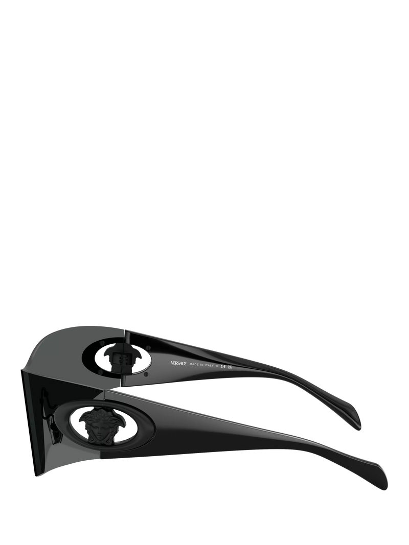Versace Eclipse Wrap sunglasses dark grey 42mm - British product