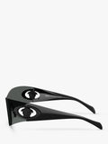 Versace Eclipse Wrap sunglasses dark grey 42mm - British product