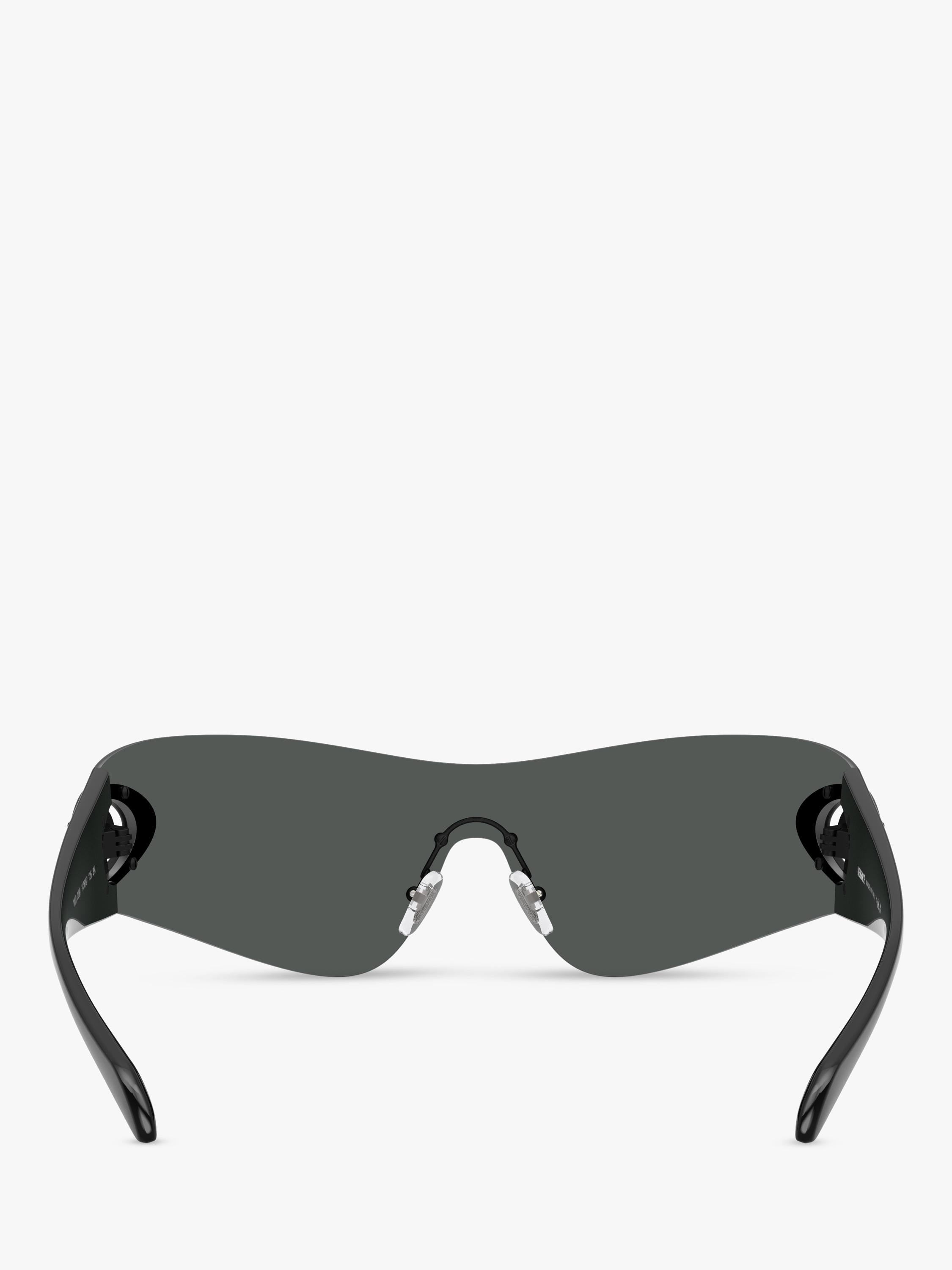 Versace Eclipse Wrap sunglasses dark grey 42mm - British product